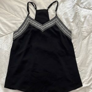 Black tank top